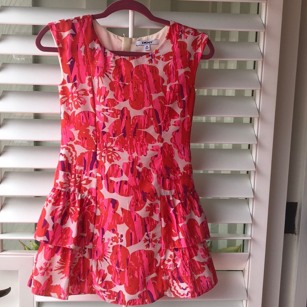 Girls mini dress floral